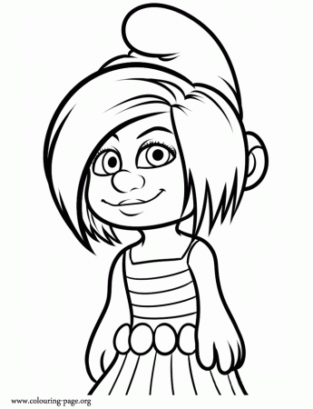 The Smurfs - Vexy coloring page