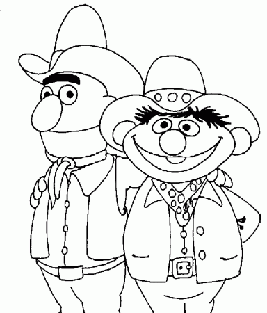 Sesame/street Coloring Pages