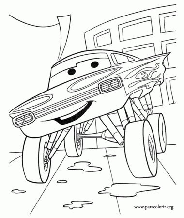Cars Movie - Ramone coloring page