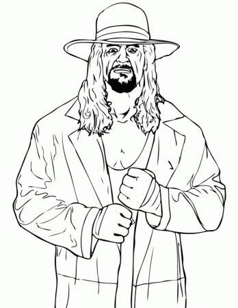 wwe coloring pages | Printable Coloring Pages