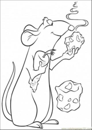 Coloring Page With Remy (Cartoons > Ratatouille) Printable - Coloring Home