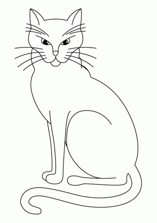 Cats Coloring Pages - Free Coloring Pages For KidsFree Coloring 