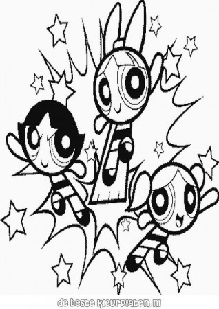 PowerPuffGirls021 - Printable coloring pages
