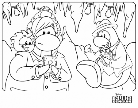 Coloring Pages | Club Penguin Cheats, Glitches, and More