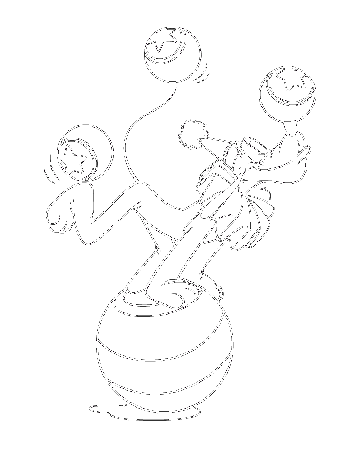 Coloring Page - Pluto coloring pages 24