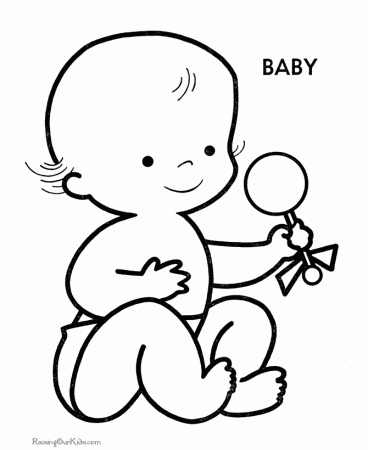Baby Preschool coloring pages Free Printable Coloring Pages For 