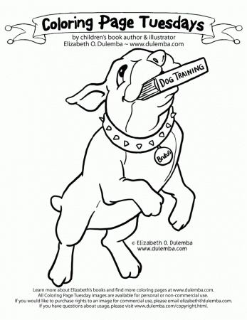 dulemba: Coloring Page Tuesday - Book Lover