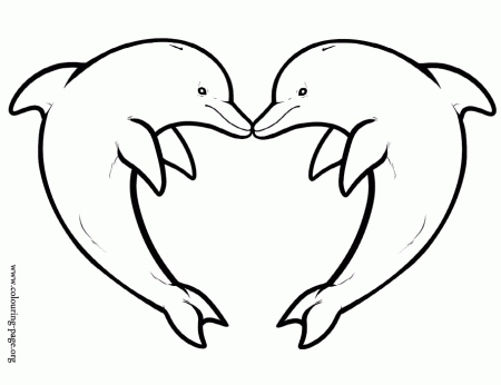 Coloring Pages Of Hearts With Arrows : Coloring Page Of Heart 