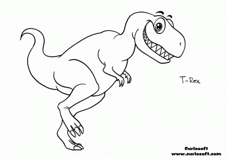 Tyrannosaurus Rex Coloring Coloring Pages Hello Kitty Coloring 