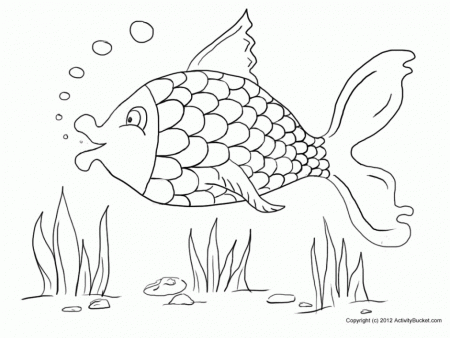 Fish Bowl Coloring Page Coloring Pages For Kids Android 214742 