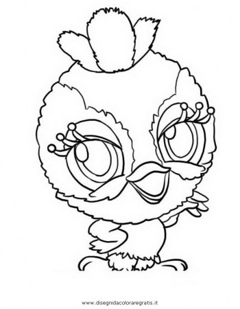 zoobles for girl Colouring Pages