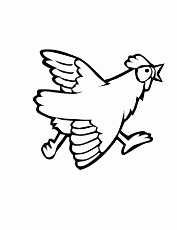 eps chicken 0007 printable coloring in pages for kids - number 