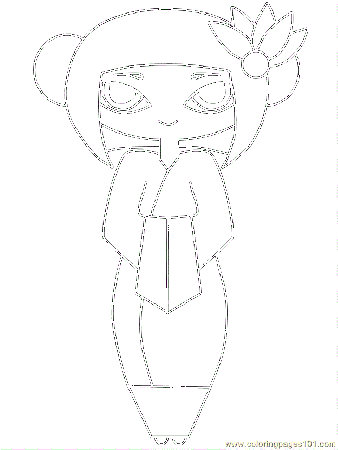 Geisha Coloring Pages 95 | Free Printable Coloring Pages