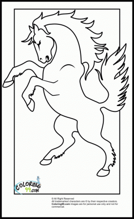 Print Horse Jumping Coloring Pages | Laptopezine.