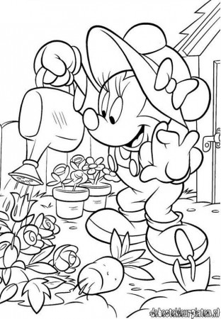 Minniemouse6 - Printable coloring pages