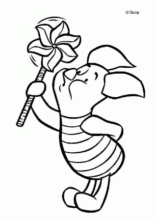 Winnie The Pooh And Piglet Coloring Pages Images & Pictures - Becuo