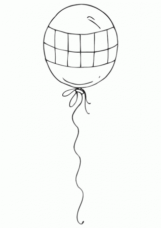 Balloon Coloring Pages Images & Pictures - Becuo