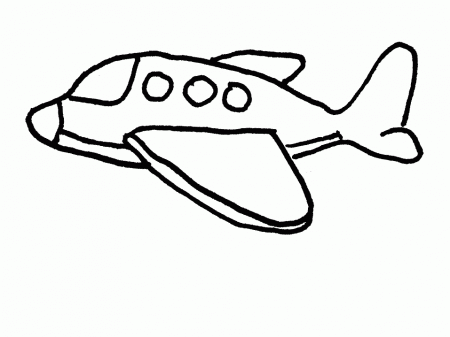 Airplane Transportation Coloring Pages & Coloring Book