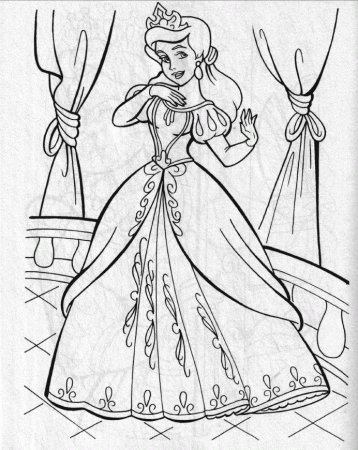 princess-ariel-coloring-pages- 
