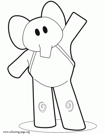 Pocoyo Coloring Pages 164 | Free Printable Coloring Pages