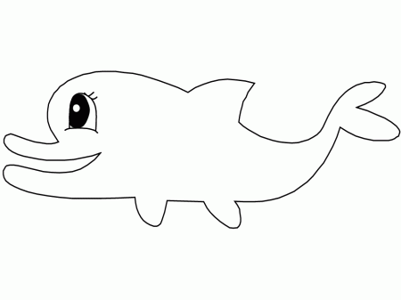 Printable Dolphins 1 Animals Coloring Pages - Coloringpagebook.com