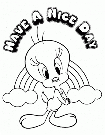 Tweety Bird Coloring Page Www 202739 Little Foot Coloring Pages