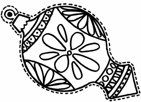 Ornament For Christmas Coloring Pages Christmas Coloring Pages 