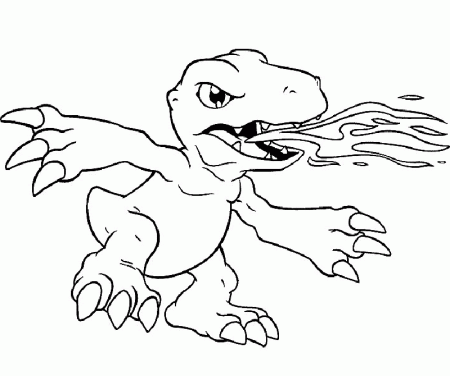 Digimon Coloring Pages 2 | Free Printable Coloring Pages 