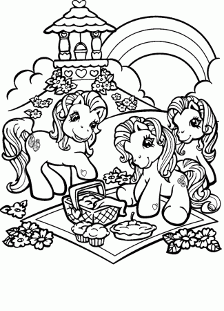 My Little Pony Coloring Pages Page 1 | Cartoon Coloring Pages