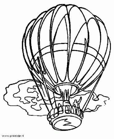 Hot Air Balloon | Free Printable Coloring Pages – Coloringpagesfun.com