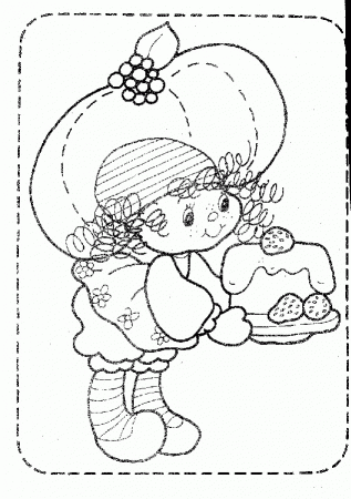Strawberry Shortcake Coloring Book - Meet Strawberry Shortcake 