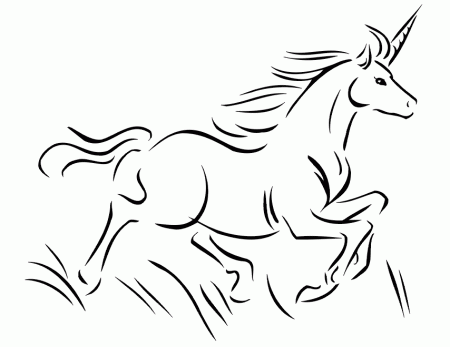 Unicorns - 999 Coloring Pages
