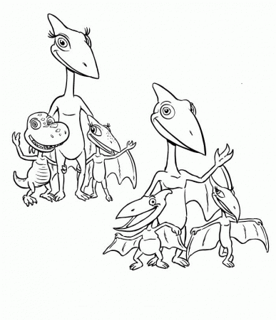 Print out Dinosaur Train Coloring Pages - Free Printable Coloring 