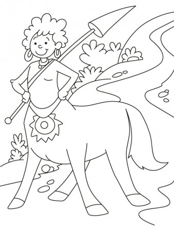Hippocentaur coloring pages | Download Free Hippocentaur coloring 