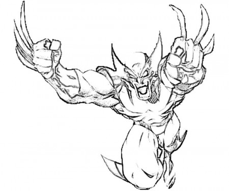 Marvel vs Capcom Wolverine Coloring | Yumiko Fujiwara