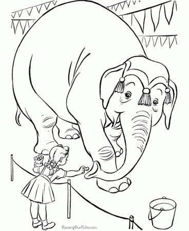 Success Enjoy These Free Printable Fun Circus Coloring Pages 