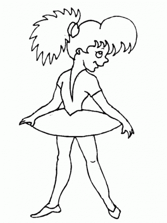 Ballerina Pictures To Color Coloring Pages Coloring Pages For 