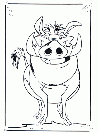Lion King 2 Coloring Pages