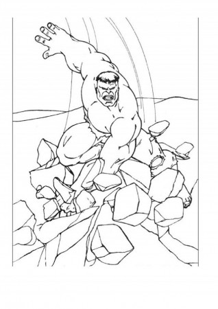 Hulk Coloring Pages Printable For Boys Kids Colouring Pages 161379 