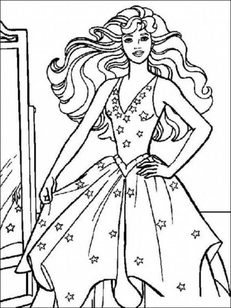 Barbie Coloring Pages | Coloring Pages To Print