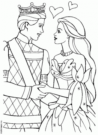 Barbie coloring pages - free best Barbie coloring to print 