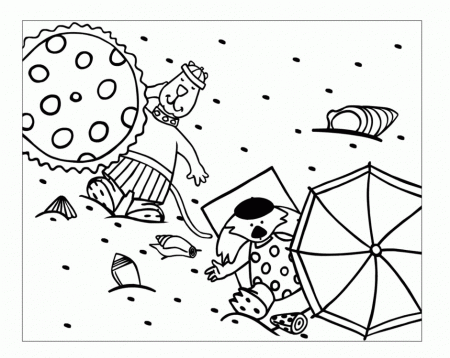 Summer Holiday Vacation Coloring Pages Summer Coloring Pages 
