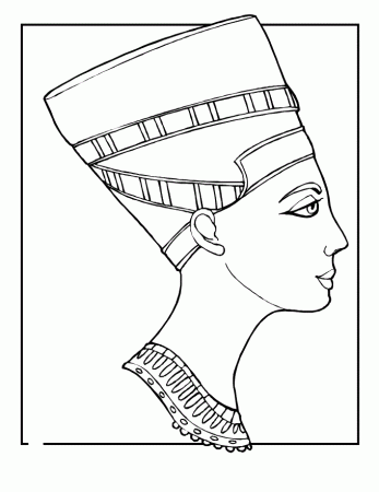 amenhotep the pharaoh coloring page  education coloring