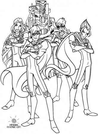 do winks Colouring Pages (page 3)
