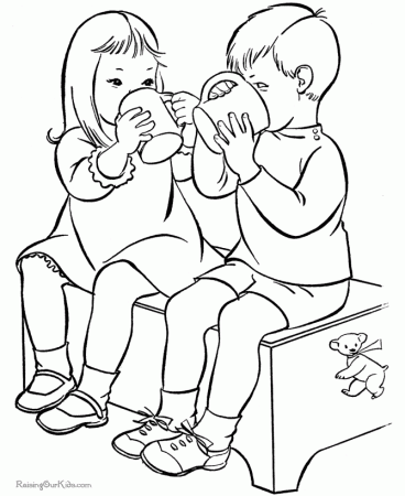 first first aid for kids Colouring Pages (page 3)