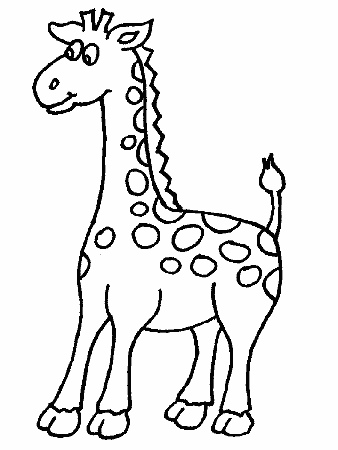 Giraffe Outline