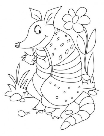 The armadillo coloring pages | Coloring Pages
