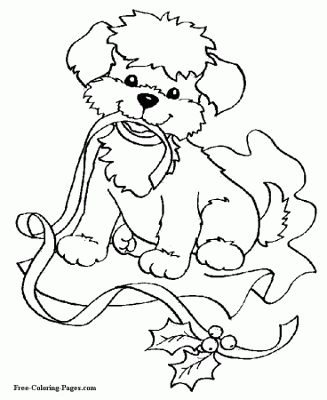 dog coloring pages check out our christmas page main