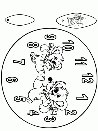 Clock Koala - Cut-