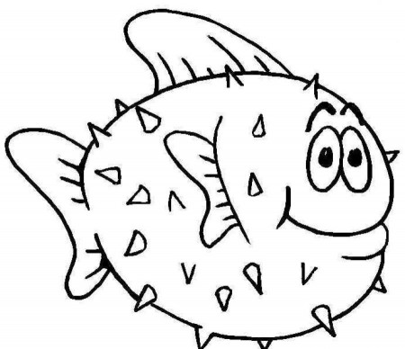 Rainbow Fish Coloring Page | Coloring Pages